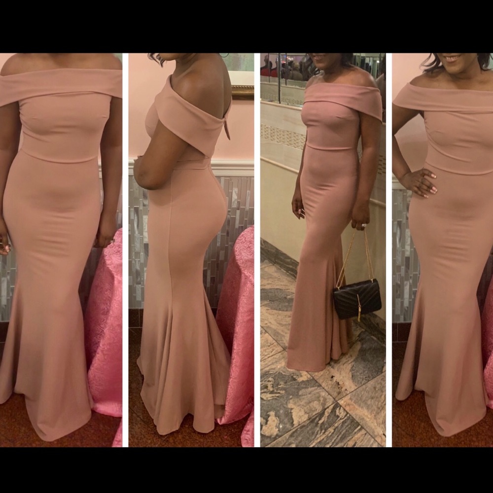Nude sexy dress